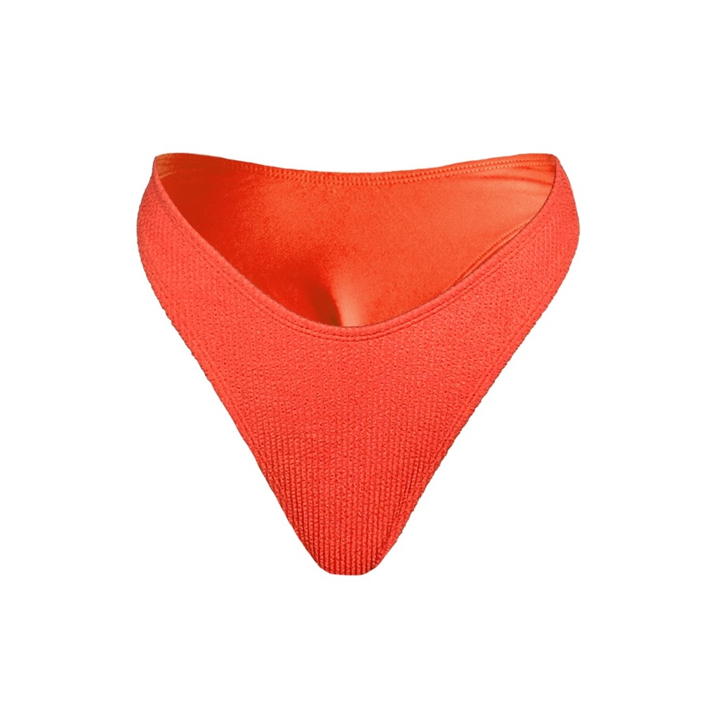 NWT KIGHT SWIM Papaya Crinkle Set